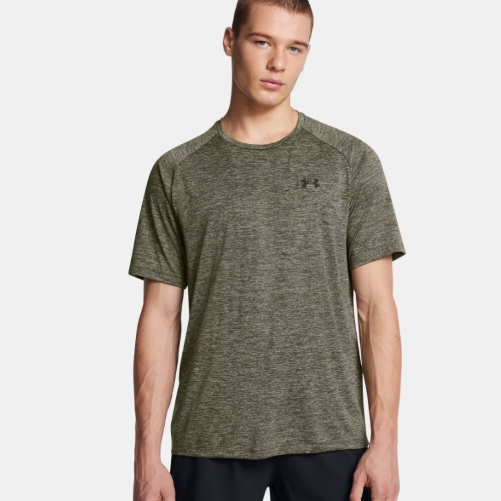 Under Armor Men's UA Tech 2.0 Short Sleeve, XL, Color Marine